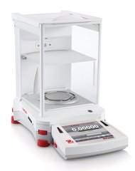 Analytical balance EX225D/AD, calibrated, weigh. range 220 g