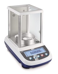 Semi-micro balances ALJ 200-5DA, comfort, max. 80/200 g, d=0,01/0,1 mg