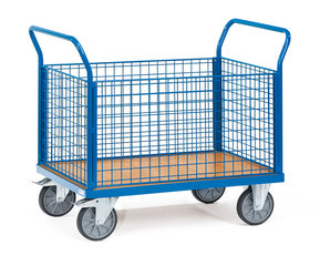 Cage transport trolleys, Platform size 850 x 500 mm, 1 unit(s)