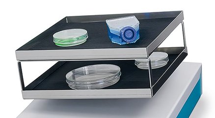 Expansion tray for TL 2, 3D laboratory rocking shaker, H 80 mm, 1 unit(s)