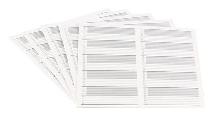 Index card L 216 x W 280 mm, for microscope slide boxes, 10 unit(s)