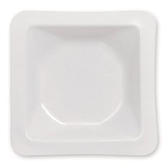Rotilabo®-disp. weighing pans, standard, 8 ml, PS, white, L46 x W46 x H8mm