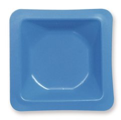 Rotilabo®-disposable weighing trays, 8 ml, PS, non-sterile, opaque blue,