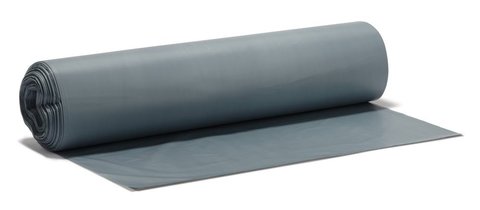 Refuse sacks grey, HDPE,, 120 l, 700 x 1100 mm, 50 unit(s)