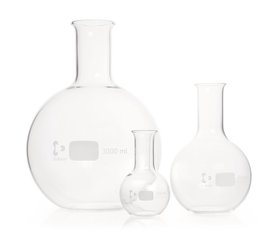 Flat-bottom flasks, DURAN®, narrow neck, 250 ml, 10 unit(s)