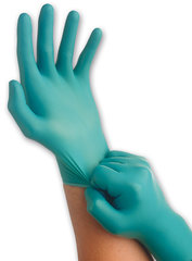 Disposable gloves TouchNTuff® 92-605, size M, 7 1/2 - 8, powder free, L 300 mm