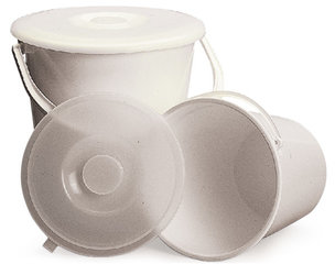 Bucket, HDPE, 5 l, H 240 mm, Ø 250/165 mm, 1 unit(s)