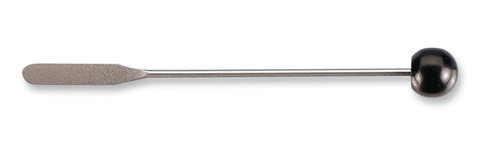 Spatula with knob, Remanit 4301, length 150 mm, blade length 35 x 9 mm