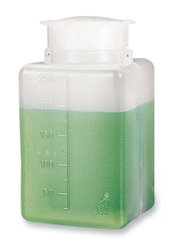 Wide neck-rectangular bottles, HDPE, can be leaded, 250 ml, 10 unit(s)