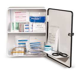 First-aid cabinets, acc. to DIN 13169, W 402xD 112xH 462 mm, 1 unit(s)