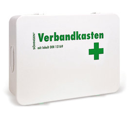 First-aid box big, sheet steel, acc. to DIN 13169, 1 unit(s)