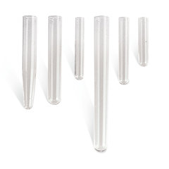 Test tubes, PS, cilindrical, Ø 12 mm, height 75 mm, 1000 unit(s)