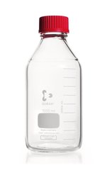 DURAN® GL45 laboratory glass bottles, 1000 ml, with high-temp. stoppers