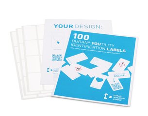 DURAN® YOUTILITY labels, printable, 1 pack(s)