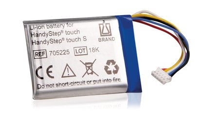 Replacement battery for, HandyStep® touch/HandyStep® touch S, 1 unit(s)