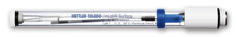 Surface-pH-electrodes, InLab® Surface, pH 0 - 11, 1 unit(s)