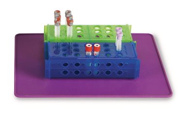Silicone laboratory mat, Standard, purple, L 379 x W 325 x H 2 mm, 1 unit(s)