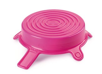 DURAN® silicone cover, Pink, L, Ø 84-116 mm, 1 unit(s)
