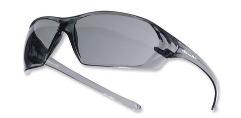 UV-safety glasses PRISM, tinted glass, dark, acc. to EN 166, EN 170, EN 172, PC