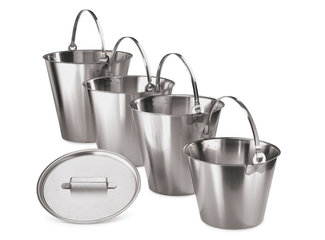 Stainless steel bucket, Remanit 4301, 15 l, 1 unit(s)