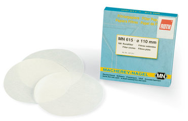 Filter papers-Round filters, type 619 eh, slow filtering, Ø 240 mm, 100 unit(s)