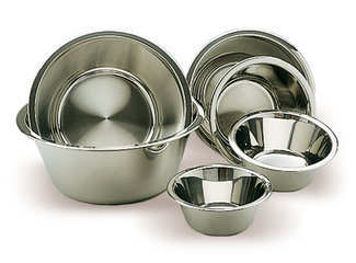 Carrier bowl, stainless steel 18/10, 3,5 l, Ø 240/160 mm, H 105 mm, 510 g