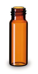 Rotilabo®-screw thread ND11 vials, 4 ml, brown glass, 100 unit(s)