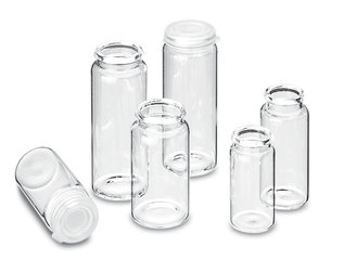 Rotilabo®-snap-cap vials ND18, 5 ml, Ø 20 x H 40 mm, clear glass, 100 unit(s)