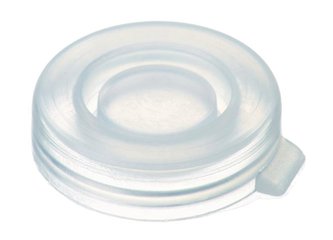 Snap-on lids for ND18, PE, transparent, closed, 100 unit(s)