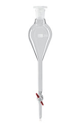 Separat. funnels acc. to Gilson, DURAN®, PFTE-plug 14.5, joint 29/32, 500 ml