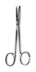 Special shears, SPENCER, straight, stainless steel, length 120 mm, 1 unit(s)