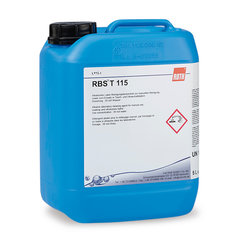 RBS® T 115 -cleaning concentrate, iquid, pH 2% cleaning solution, 11,7, 5 l
