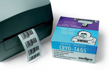 Thermal transfer labels Cryo-Tags®