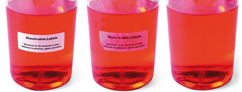 Wash-Off LabelsTM, L 67 x W 25,4 mm, 750 unit(s)