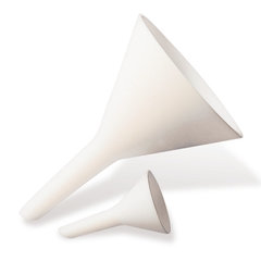 Rotilabo®-PTFE funnel, Stem Ø 10 mm, outer Ø 50 mm, H 85 mm, 1 unit(s)
