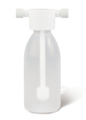 Gas wash bottle 500 ml, for hoses with outer Ø 6 mm, 1 unit(s)