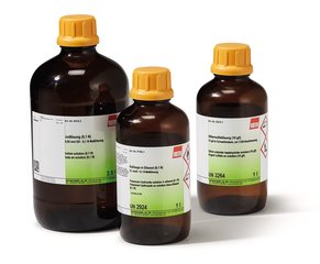 Iodine solution, 0,025 mol I2/l - 0,05 N volumetric solution, 500 ml, glass