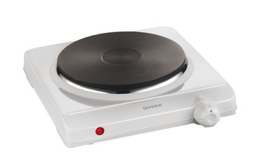Hotplate, individual, enamelled white, Ø heating ring 185 mm,1500 W, 1 unit(s)