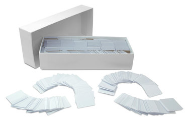 Plastic cover slips, 22 x 22 mm, thickness 0.157 mm, 1000 unit(s)
