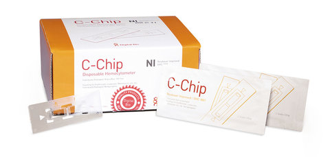 C-Chip Neubauer improved, cell config. made of plastic, disposable, 50 unit(s)