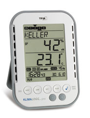 KlimaLogg Pro thermal hygrometer, with data logger and wireless sensor