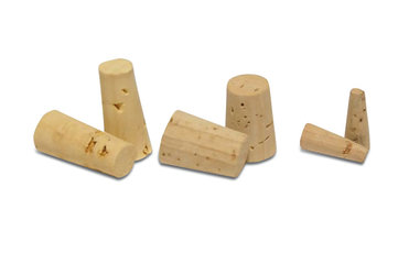 Rotilabo® cork plugs, 22 x 16/13 mm, 25 unit(s)