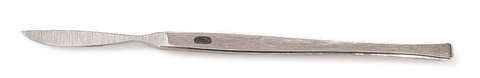 Scalpel, made of chrome steel 1.4034, Length 125 mm, anatomic, 1 unit(s)