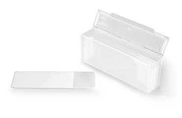 Rotilabo®-mailing boxes, PP, L 80 x W 17 x H 30 mm, for 5 slides, 25 unit(s)