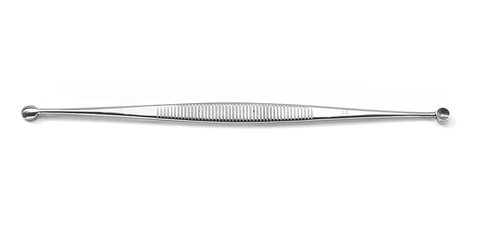 Sharp double spoon, Martini, Stainl. steel, Ø3,5/4mm, round, L135mm, 1 unit(s)