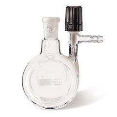 Nitrogen round bottom flask w. stopcock, DURAN®, 500 ml, NS 29/32, 1 unit(s)