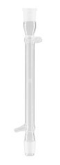 Liebig condenser, DURAN®, w. glass hose conn. NS 19/26, L 250 mm, 1 unit(s)