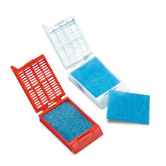 Sponges for embedding cassettes, synthetic, L 32 x W 26 x H 2,5 mm, 500 unit(s)