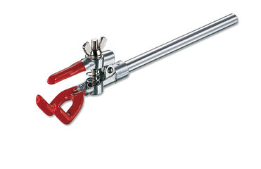 Rotilabo®-three-prong clamp, zinc, diecasting, span W25-80 mm, bar-Ø 10 mm