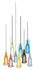 Disp. needles Sterican®,long edge,violet, nickel chromium steel, L 25 mm